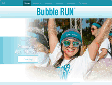 Tablet Screenshot of bubblerun.com